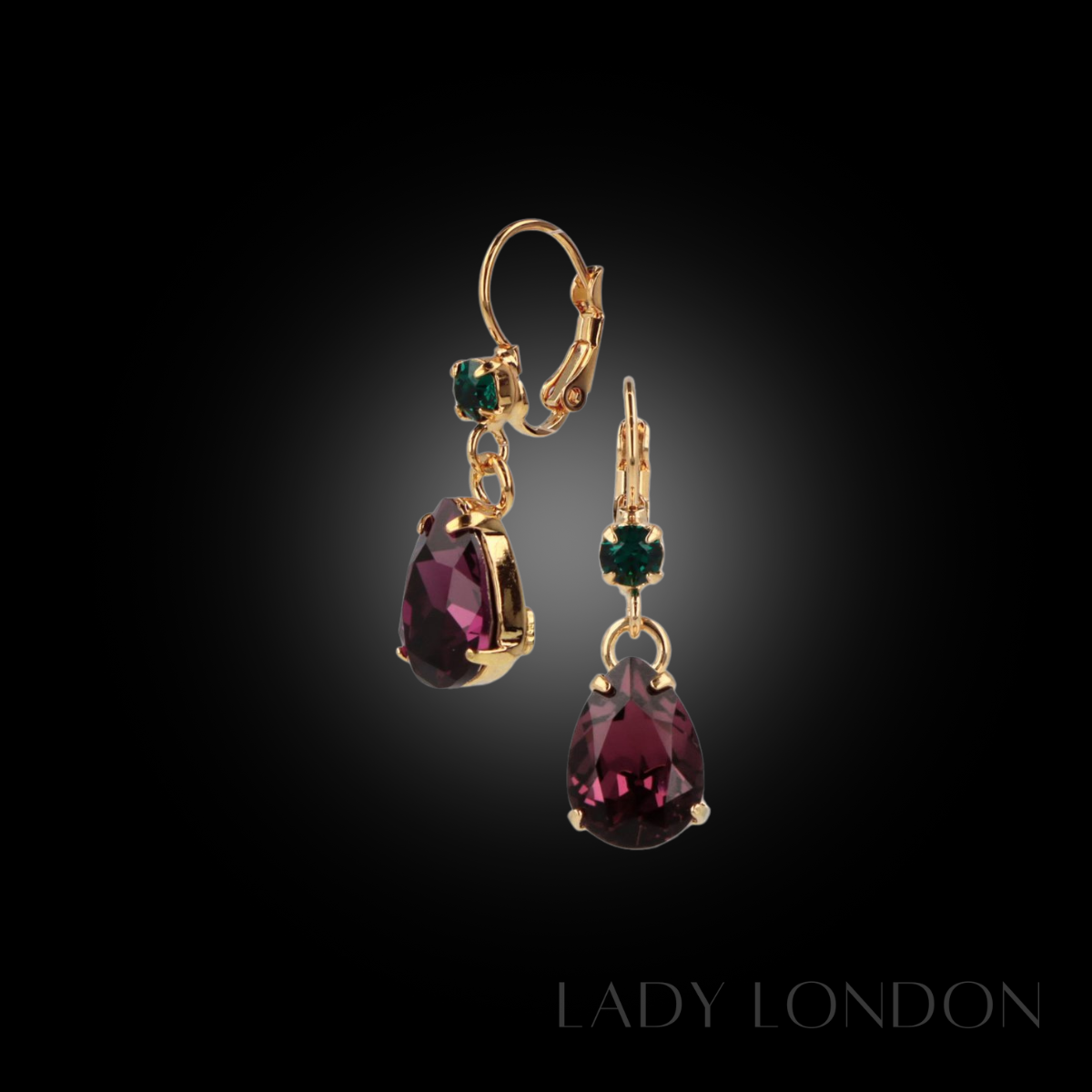 Otazu Royal Purple Earhangers